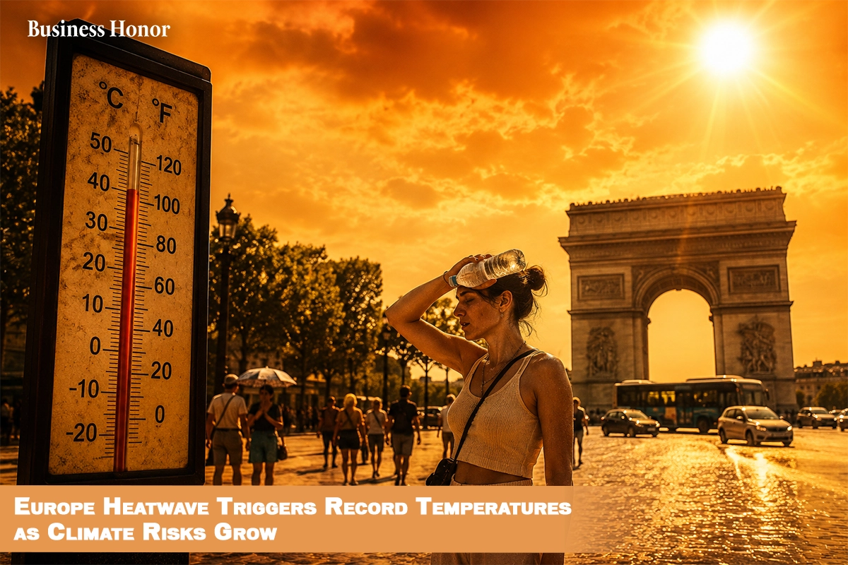  Europe Heatwave Triggers Record Temperatures as Climate Risks Grow 